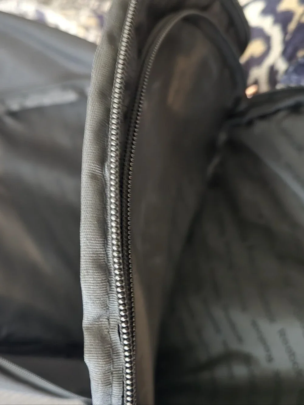 Reebok Black Backpack with Rose Gold Logo